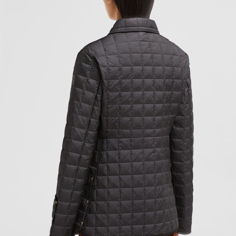EPINAL SQUARE-QUILTED DOWN SHIRT JACKET