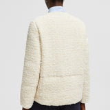 GERBEROY TWEED SHORT DOWN JACKET