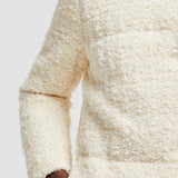 GERBEROY TWEED SHORT DOWN JACKET