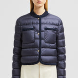 GENCAY BRAIDED TRIM SHORT DOWN JACKET