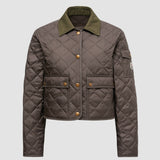 CHITRE DIAMOND-QUILTED PADDED SHIRT JACKET
