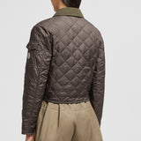 CHITRE DIAMOND-QUILTED PADDED SHIRT JACKET
