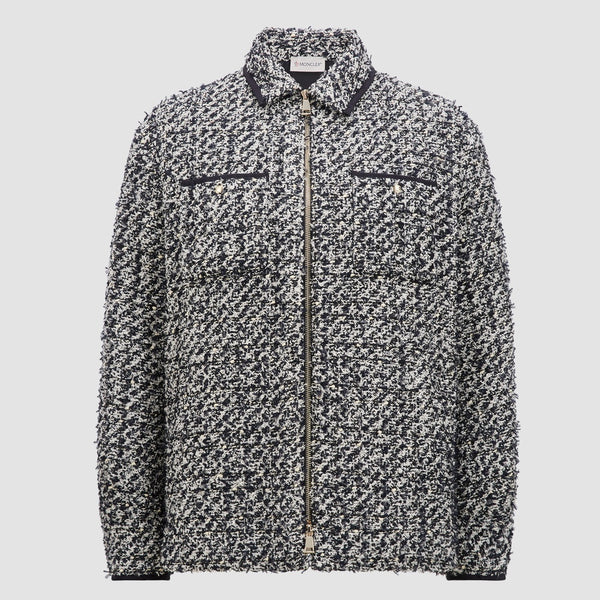 TWEED DOWN SHIRT JACKET