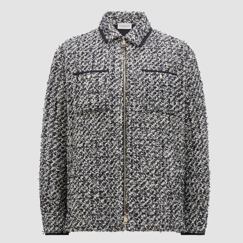 TWEED DOWN SHIRT JACKET