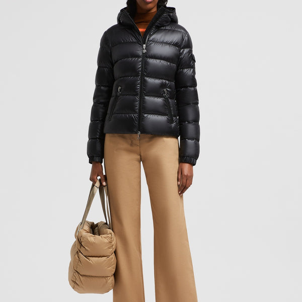 GLES HOODED SHORT DOWN JACKET