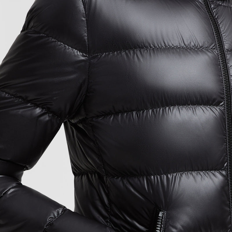 GLES HOODED SHORT DOWN JACKET