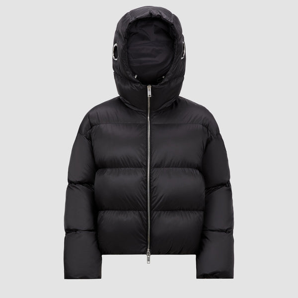 MONCLER X WILLOW SMITH SKAARA HOODED SHORT DOWN JACKET