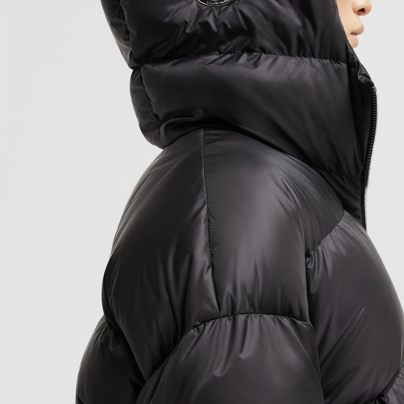 MONCLER X WILLOW SMITH SKAARA HOODED SHORT DOWN JACKET