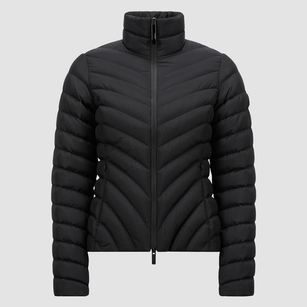 GRANGE DIAGONAL-QUILTED SHORT DOWN JACKET