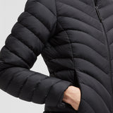 GRANGE DIAGONAL-QUILTED SHORT DOWN JACKET