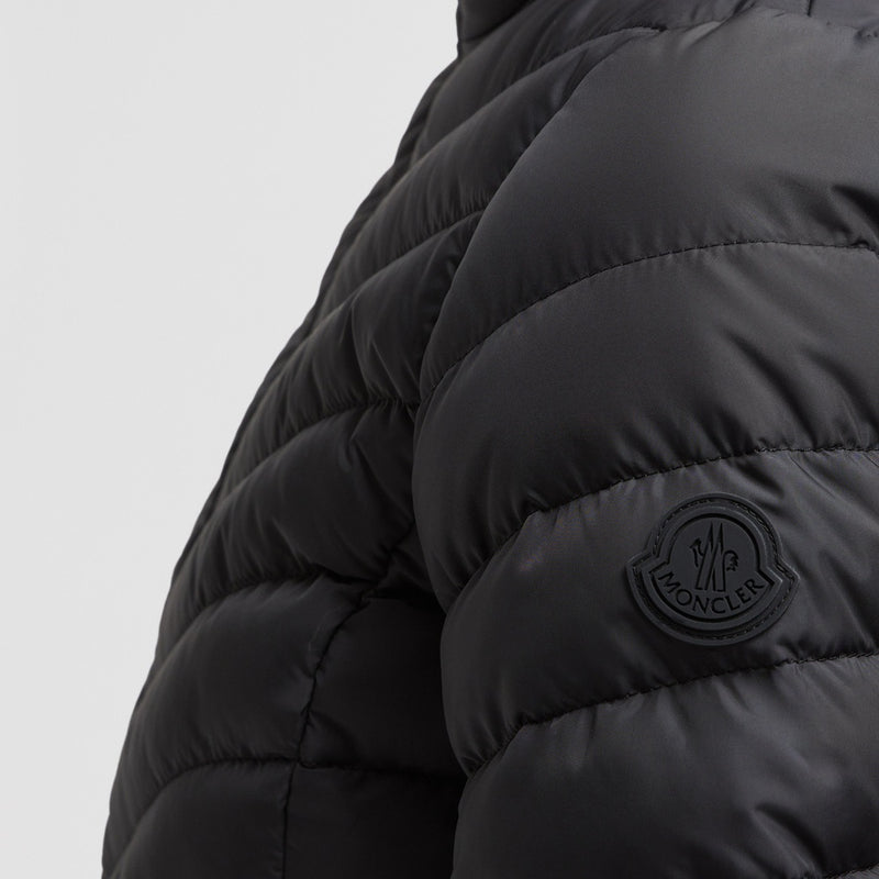 GRANGE DIAGONAL-QUILTED SHORT DOWN JACKET