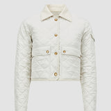 CHITRE DIAMOND-QUILTED PADDED SHIRT JACKET