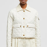 CHITRE DIAMOND-QUILTED PADDED SHIRT JACKET