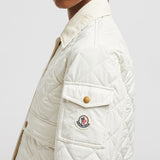 CHITRE DIAMOND-QUILTED PADDED SHIRT JACKET