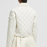 CHITRE DIAMOND-QUILTED PADDED SHIRT JACKET