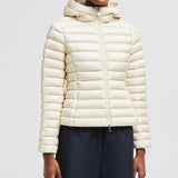 IGE HOODED SHORT DOWN JACKET