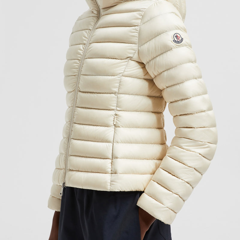 IGE HOODED SHORT DOWN JACKET