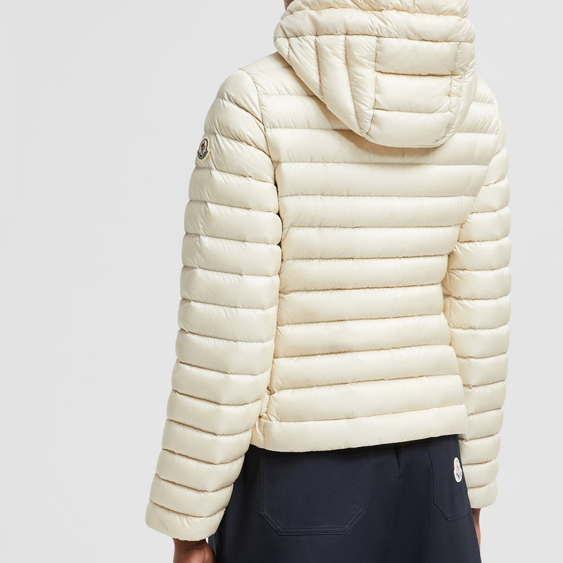 IGE HOODED SHORT DOWN JACKET