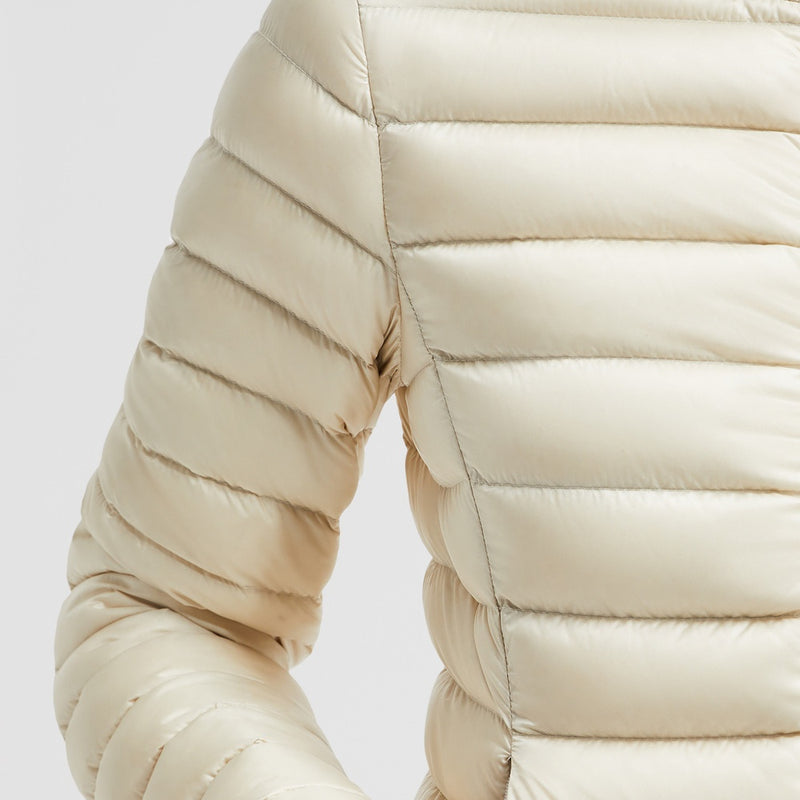 IGE HOODED SHORT DOWN JACKET
