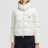 ANDRO HOODED SHORT DOWN JACKET