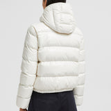 ANDRO HOODED SHORT DOWN JACKET