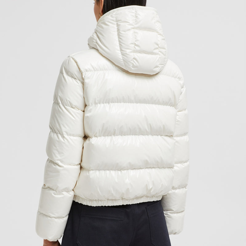 ANDRO HOODED SHORT DOWN JACKET