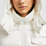 ANDRO HOODED SHORT DOWN JACKET