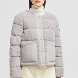FLOYRAC TEDDY SHORT DOWN JACKET