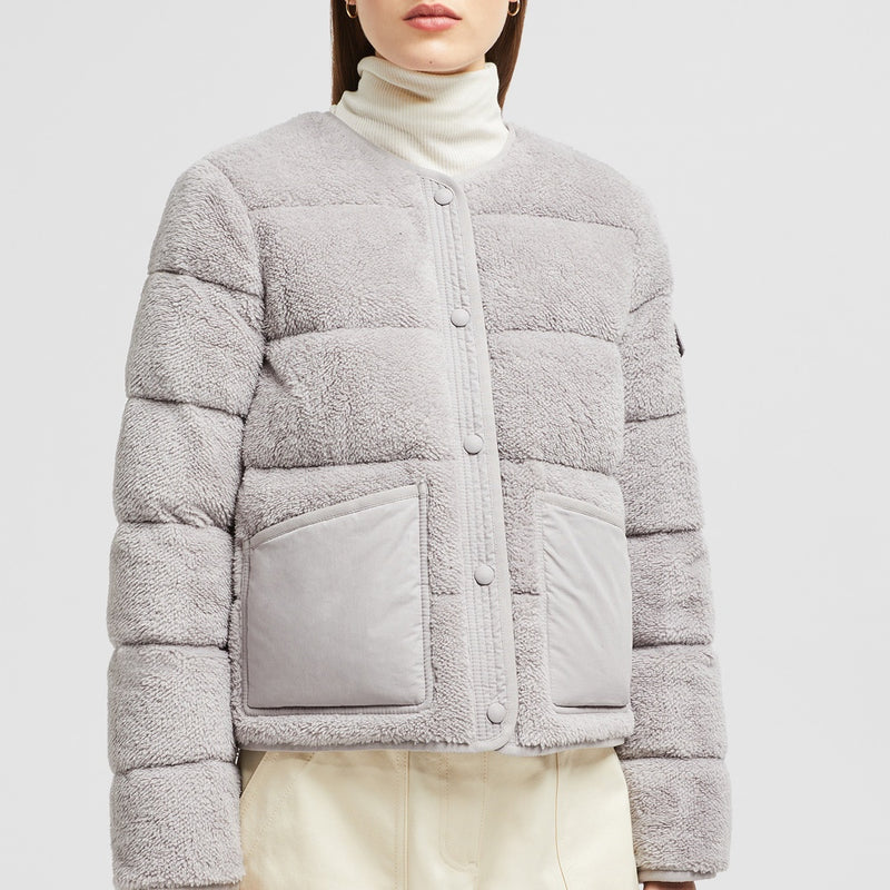 FLOYRAC TEDDY SHORT DOWN JACKET