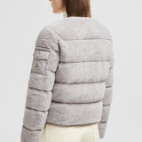 FLOYRAC TEDDY SHORT DOWN JACKET