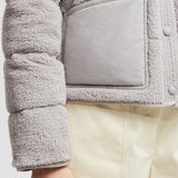 FLOYRAC TEDDY SHORT DOWN JACKET