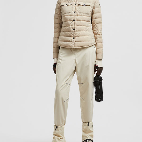 ROZES PACKABLE DOWN SHIRT JACKET