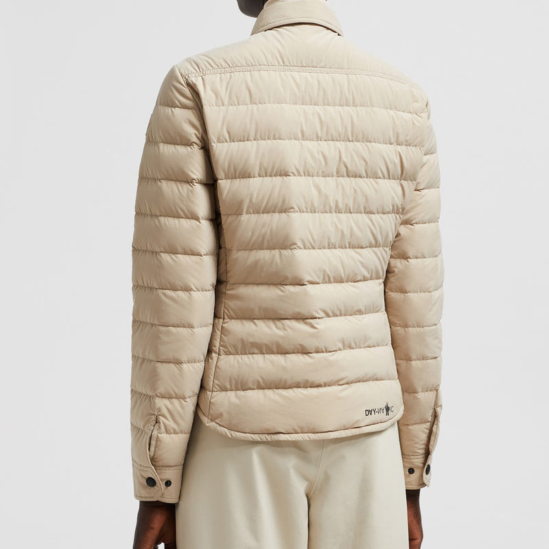 ROZES PACKABLE DOWN SHIRT JACKET
