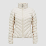 GRANGE DIAGONAL-QUILTED SHORT DOWN JACKET