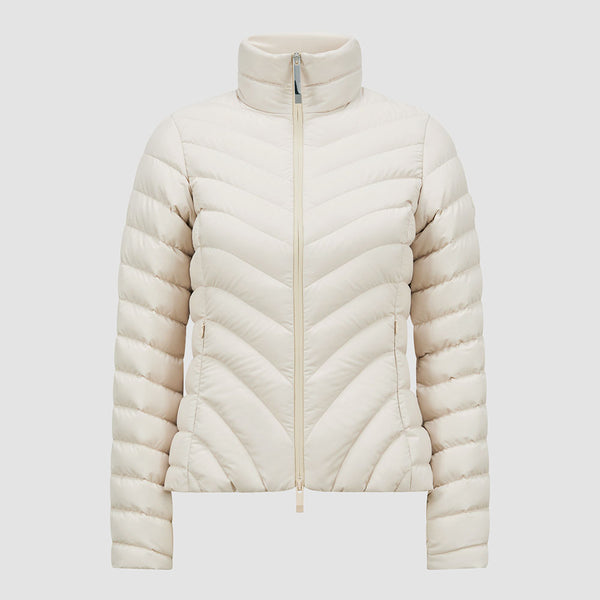 GRANGE DIAGONAL-QUILTED SHORT DOWN JACKET