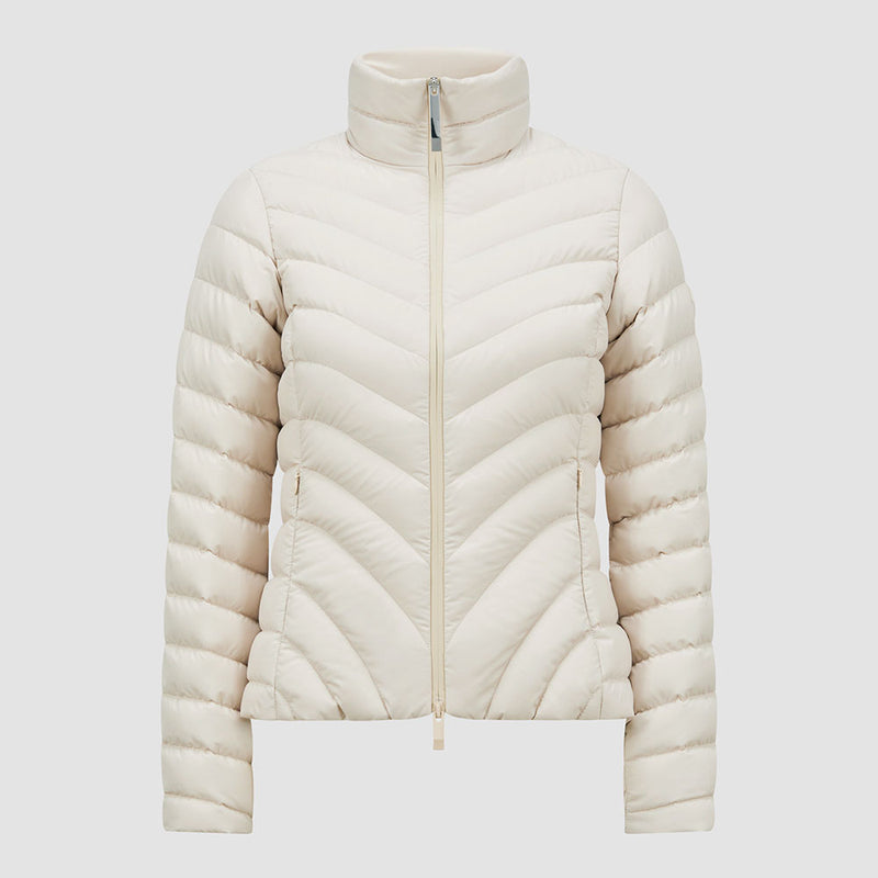 GRANGE DIAGONAL-QUILTED SHORT DOWN JACKET