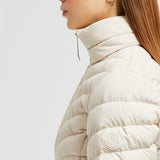 GRANGE DIAGONAL-QUILTED SHORT DOWN JACKET