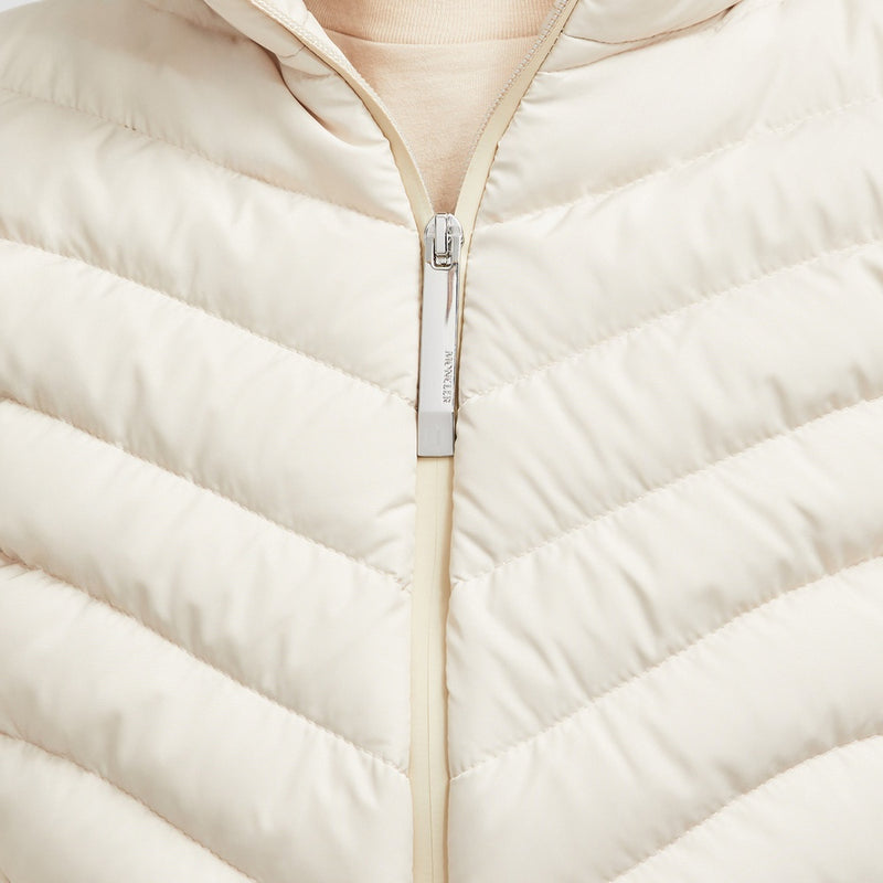 GRANGE DIAGONAL-QUILTED SHORT DOWN JACKET