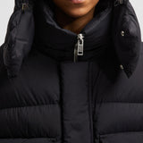 MONCLER X WILLOW SMITH KAR HOODED SHORT DOWN JACKET