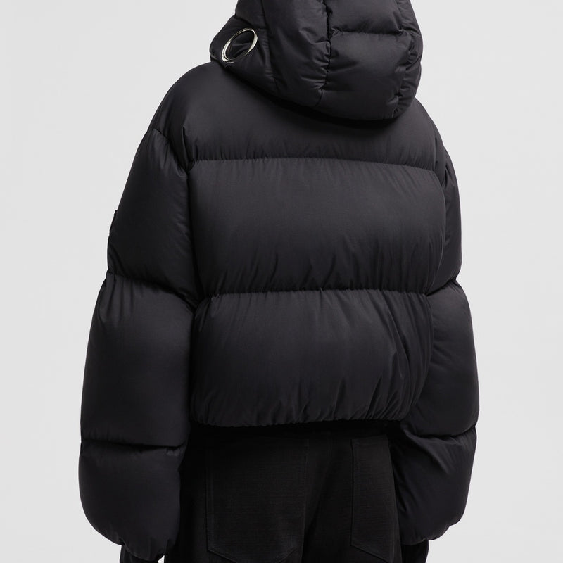 MONCLER X WILLOW SMITH KAR HOODED SHORT DOWN JACKET