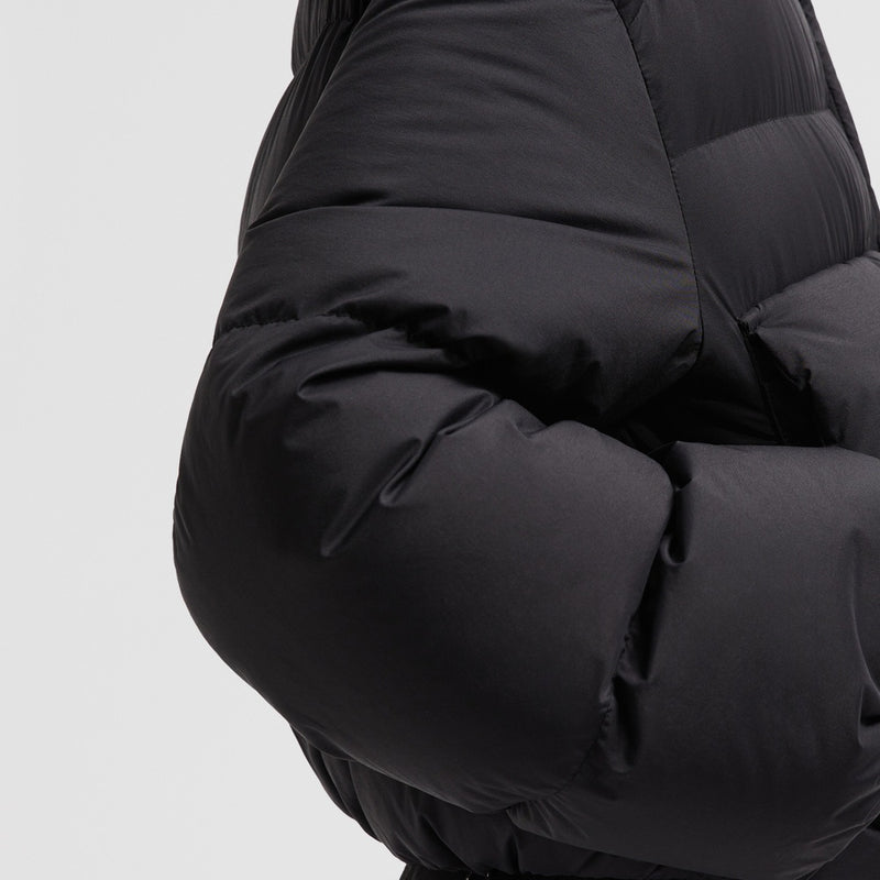 MONCLER X WILLOW SMITH KAR HOODED SHORT DOWN JACKET