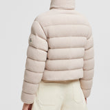 THOIRY LAMINATED COTTON SHORT DOWN JACKET