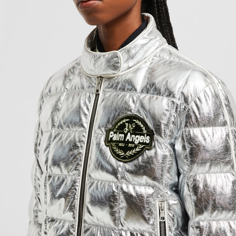 MONCLER X PALM ANGELS FLYKRA SHORT DOWN JACKET