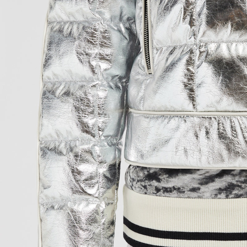MONCLER X PALM ANGELS FLYKRA SHORT DOWN JACKET