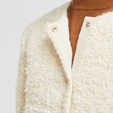 DAUPHIN TWEED SHORT DOWN JACKET