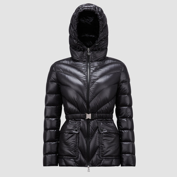 ARGENNO HOODED MID-LENGTH DOWN JACKET