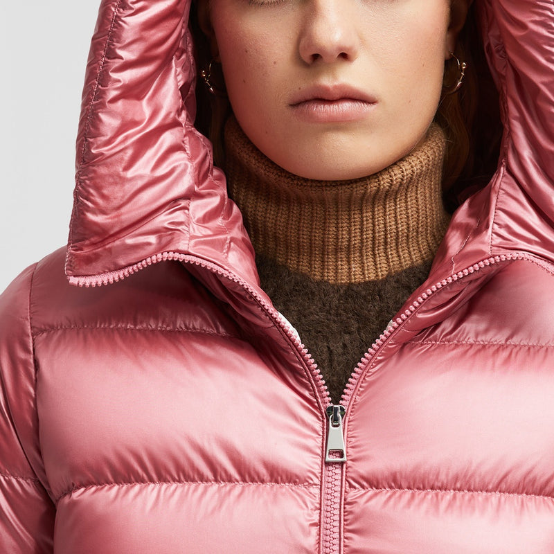 BIRON HOODED SHORT DOWN JACKET