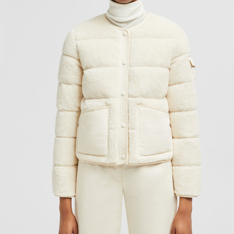 FLOYRAC TEDDY SHORT DOWN JACKET