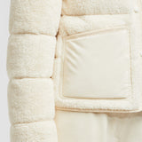 FLOYRAC TEDDY SHORT DOWN JACKET