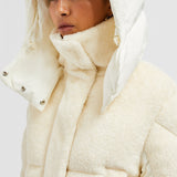 BRYSUR HOODED TEDDY SHORT DOWN JACKET